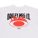 Camiseta Oakley Ellipse Fire Cross Tee - Masculina - Foto 3
