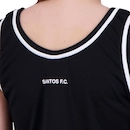 Camiseta Regata Braziline Santos Hino - Feminina - Foto 2