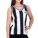 Camiseta Regata Braziline Santos Hino - Feminina - Foto 3