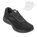 TÊNIS OLYMPIKUS ATMOS + MEIA FEMININO - Foto 1