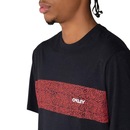 Camiseta Masculina Oakley Coral Organic Quicky Dry Preto - OAKLEY - Masculino - Foto 4