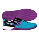 Kit Chuteira Futsal Topper Legend Ii e Meião - Adulto - Foto 6