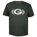 Camiseta New Era Plus Size Regular Nfl Green Bay Packers - Masculina - Foto 1