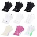 Kit Meia Puma Sapatilha Esportiva - 9 Pares - Feminina - Foto 1