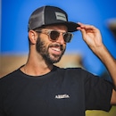 Boné Aba Reta Hupi Trucker 7 Panel - Snapback - Adulto - Foto 7