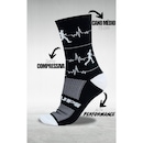 Meia Cano Alto Hupi Run Beats - Unissex - Foto 2