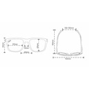 Óculos de Sol Unissex Hupi Cougar - Foto 12