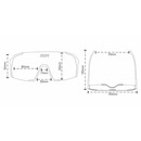 Óculos de Sol Infantil Hupi Andez Teen Cristal - Foto 5