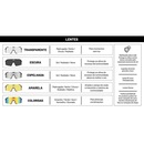 Lente Extra Óculos de Sol Hupi Andez Transparente - Foto 4