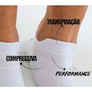Meia Invisível Hupi Running Pro - 4 Pares - Unissex - Foto 3