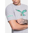 Camiseta Nba Galaxy Los Angeles Lakers - Masculina - Foto 3