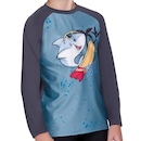 Camisa Manga Longa Selene Uv - Infantil - Foto 2