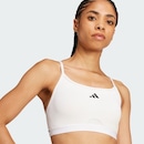 Top adidas Treino Aeroreact Suporte Leve - Feminino - Foto 5