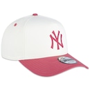 Boné Aba Curva New Era 940 A-Frame New York Yankees Core Winecork - strapback - Adulto - Foto 10