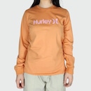 Camiseta Manga Longa Hurley One & Only - Feminina - Foto 1