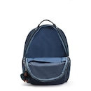 Mochila Kipling Seoul Lap True Blue Tonal Azul - Foto 3