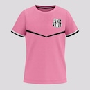 Camisa Santos Broto Infantil Rosa - Foto 1