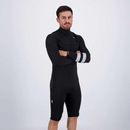 Short John Hurley M Advant 2/2 LS Springsuit Manga Longa Preto - Foto 2
