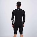 Short John Hurley M Advant 2/2 LS Springsuit Manga Longa Preto - Foto 4