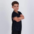 Camisa Flamengo Atlas Infantil Preta - Foto 2