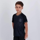 Camisa Flamengo Atlas Infantil Preta - Foto 3