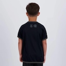 Camisa Flamengo Atlas Infantil Preta - Foto 4