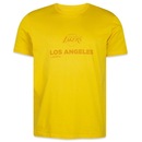 Camiseta New Era Los Angeles Lakers Core Essentials Style - Masculina - Foto 1