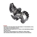 Câmbio Traseiro Bike 12V Absolute Wild 2 1X12V P/ K7 11/50 11/52 - Foto 3