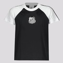 Camisa Santos Farol Infantil Preta e Branca - Foto 5