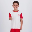 Camisa Bayern de Munique Stencil Infantil Branca - Foto 1