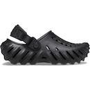 Sandália Crocs Echo Clog K Black - Unissex - Foto 1