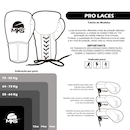 Luva de Boxe Mks Combat Pro Laces - Foto 2