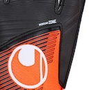 Luva de Goleiro Uhlsport Starter Resist+ Preto e Laranja - Adulto - Foto 3