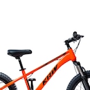 Bicicleta Mtb Aro 20 Krw - Câmbio 7 Velocidades L20 - Infantil - Foto 9