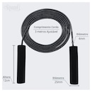 Kit Luva + Boxe + Corda de Pular + Bandagem + Protetor Bucal Spank - Foto 3