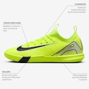 Chuteira Futsal Nike Zoom Vapor 16 Academy - Infantil - Foto 2