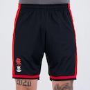 Bermuda Flamengo Feint Preta - Foto 1