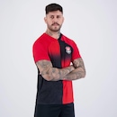 Camisa Flamengo Vintém Preta e Vermelha - Foto 2