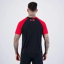 Camisa Flamengo Vintém Preta e Vermelha - Foto 4