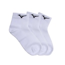 Kit Meias Mizuno Basic Cano Curto Training com 3 Pares - Adulto - Foto 2