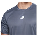 Camiseta adidas Treino Básica - Masculina - Foto 3
