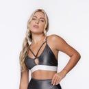 Top Orbis Tiras Elástico Poliamida Laminado Bojo Removível - Foto 3