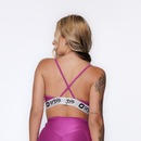 Top Orbis Tiras Elástico Poliamida Laminado Bojo Removível - Foto 2