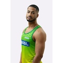 Camiseta Regata Hupi Brasil Pace - Masculina - Foto 2