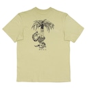 Camiseta Rvca Pommier Palms Sm25 Masculina Verde Claro - Foto 4