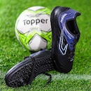 Chuteira Society Topper  Forza III - Adulto - Foto 7