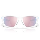 Óculos de Sol Oakley Lateralis Matte White - Foto 3