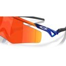 Óculos de Sol Oakley Qntm Kato Crystal Blue Prizm Ruby - Foto 4