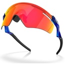 Óculos de Sol Oakley Qntm Kato Crystal Blue Prizm Ruby - Foto 5