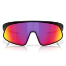 Óculos de Sol Oakley Rslv Matte Black Prizm Road - Foto 3